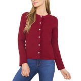 CeCe womens Fringe Cardigan, s, Red Walmart