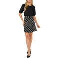 thumbnail image 1 of CeCe womens  Mutton Sleeve Dress, 2, 1 of 3