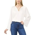 thumbnail image 1 of CeCe womens  Raglan V Neck Top, xs, 1 of 3