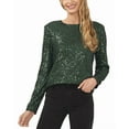 thumbnail image 1 of CeCe womens  Shirt, xs, Green, 1 of 4