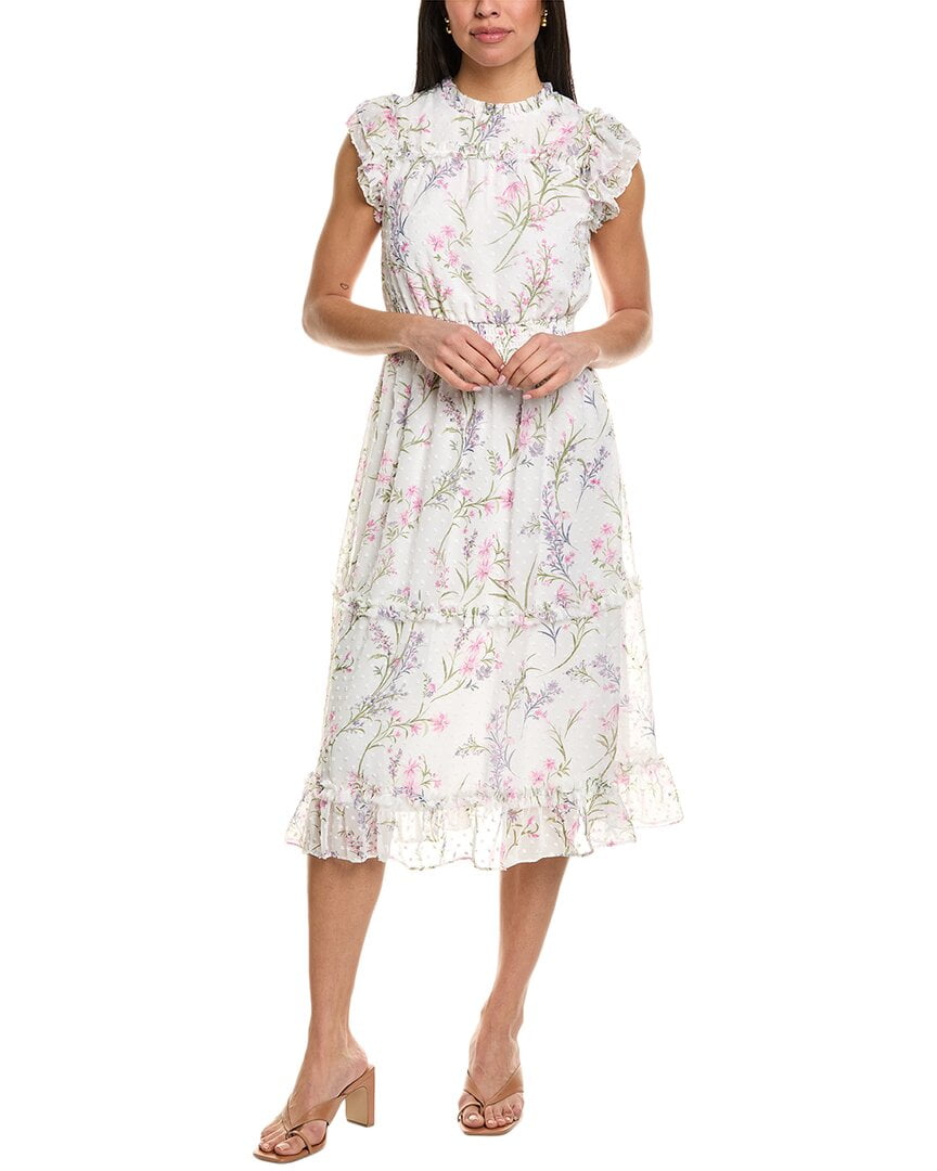 tencel midi dress Mermaid Bouquet / XS