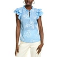 thumbnail image 1 of CeCe womens  Top, XL, Blue, 1 of 3