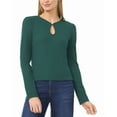 thumbnail image 1 of CeCe womens  Top, s, Green, 1 of 3
