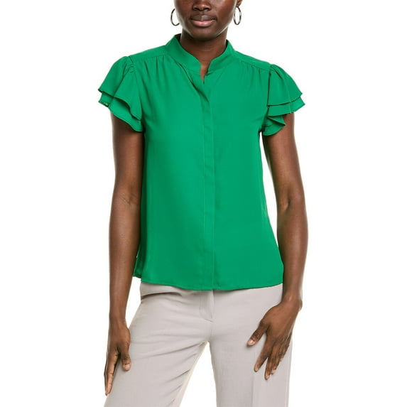CeCe womens Top, s, Green