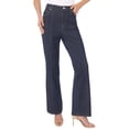 thumbnail image 1 of CeCe womens  Wide Leg Cargo Pocket Jean, 8, Blue, 1 of 3