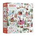 Ceaco 100 Piece Santa's City Map (Jill Howarth) Interlocking Jigsaw