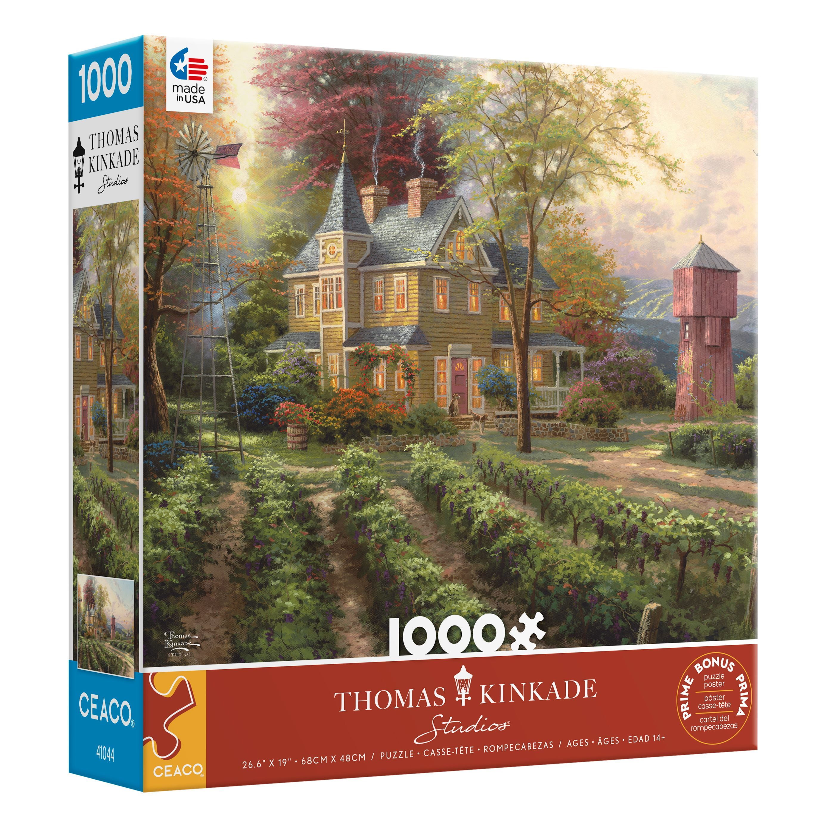 Ceaco 1000 Piece Abundant Harvest Interlocking Jigsaw Puzzle