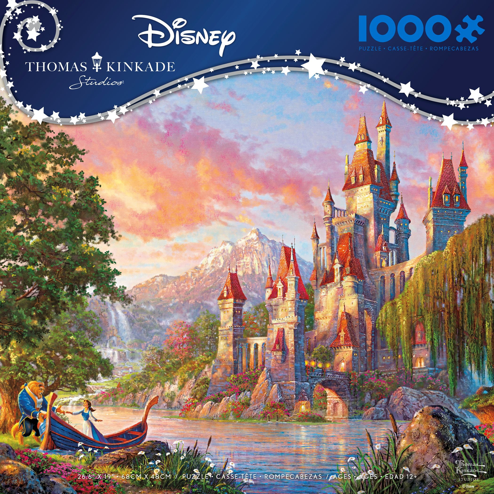 Ceaco 1000 Piece Beauty and the Beast II Interlocking Jigsaw