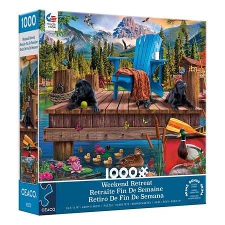 Ceaco 1000 Piece Heartland Interlocking Jigsaw Puzzle Store Assortment Puzzle and Image will Vary