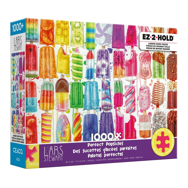 【サービス品@980〜】バンプ ラズベリーアイス Ceaco 1000 Piece Perfect Popsicles (Lars Stewart) Interlocking