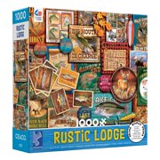 Ceaco 1000-Piece Rustic Lodge Hunting and Fishing Interlocking Jigsaw Puzzle