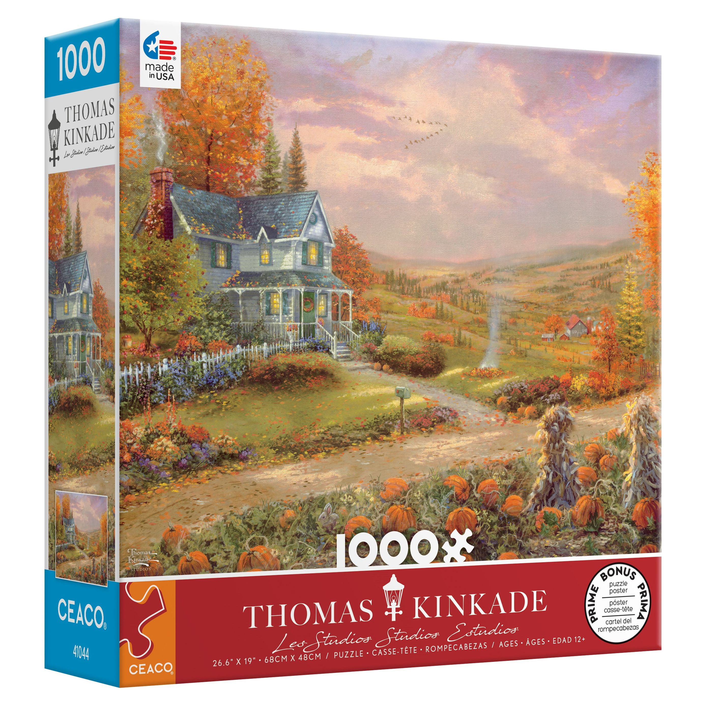 Ceaco Thomas Kinkade Autumn at Apple Hill Puzzle, 1000 pc - Kroger