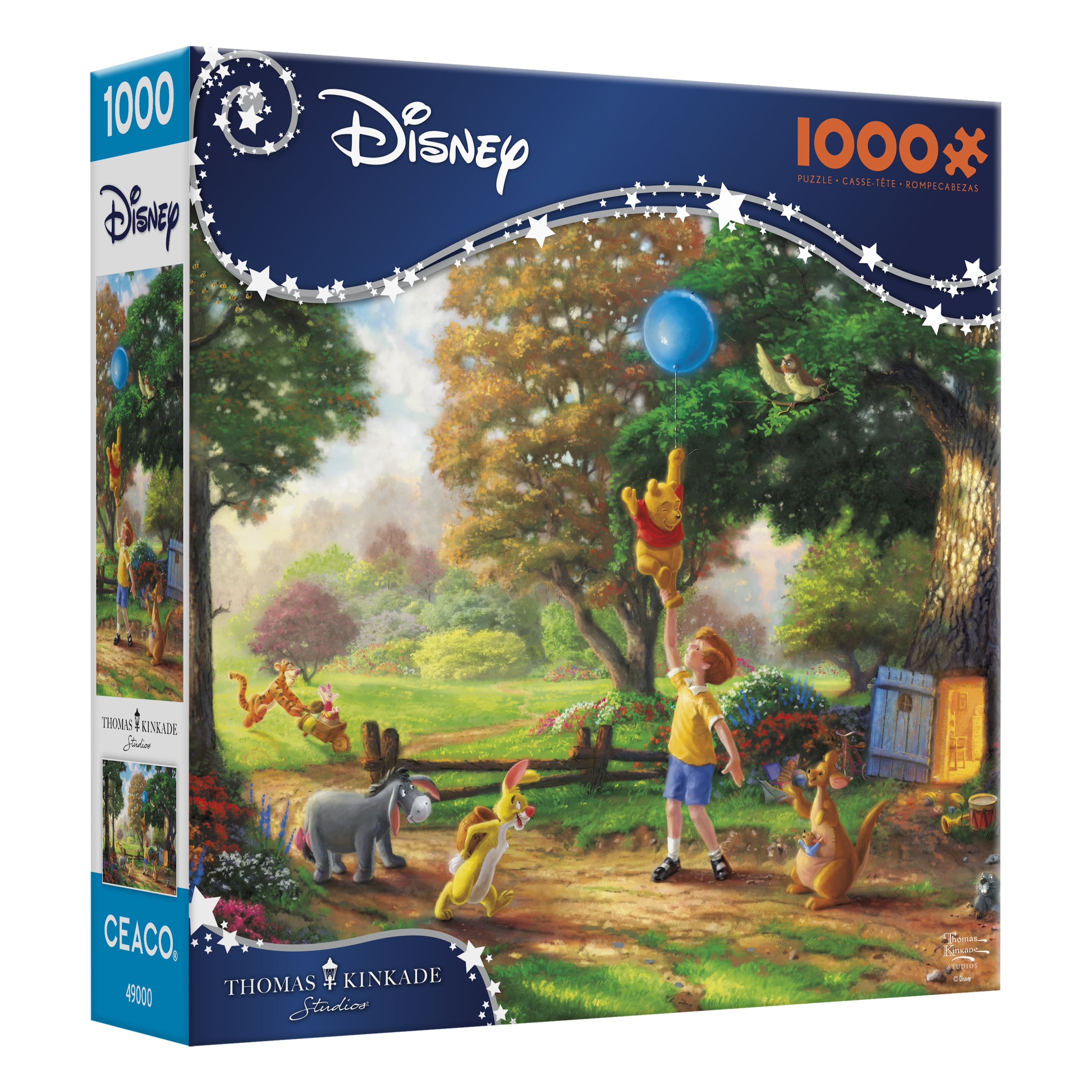 Ceaco 1000 Piece Winnie the Pooh II Interlocking Jigsaw Puzzle