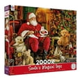 thumbnail image 1 of Ceaco - Holiday - Santa's Magical Toys - 2000 Piece Interlocking Jigsaw Puzzle, 1 of 9