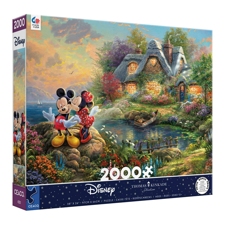Puzzle Disney Mickey et Minnie - 1000 pièces - Puzzle 