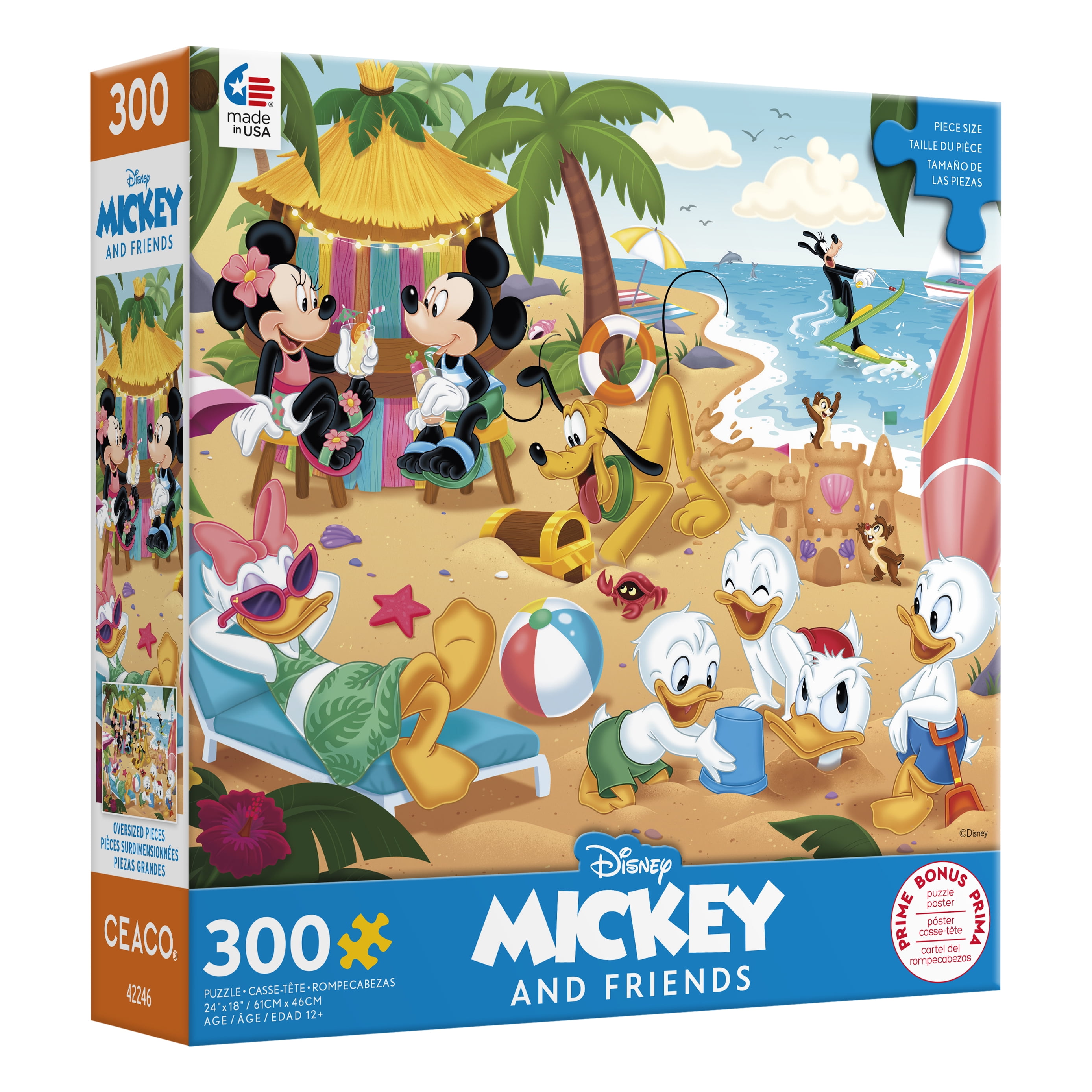 Ceaco ディズニー ミニーマウス ジグソーパズル 300ピース Amazon.com: Ceaco - Disney's 100th Anniversary - Luxe Minnie