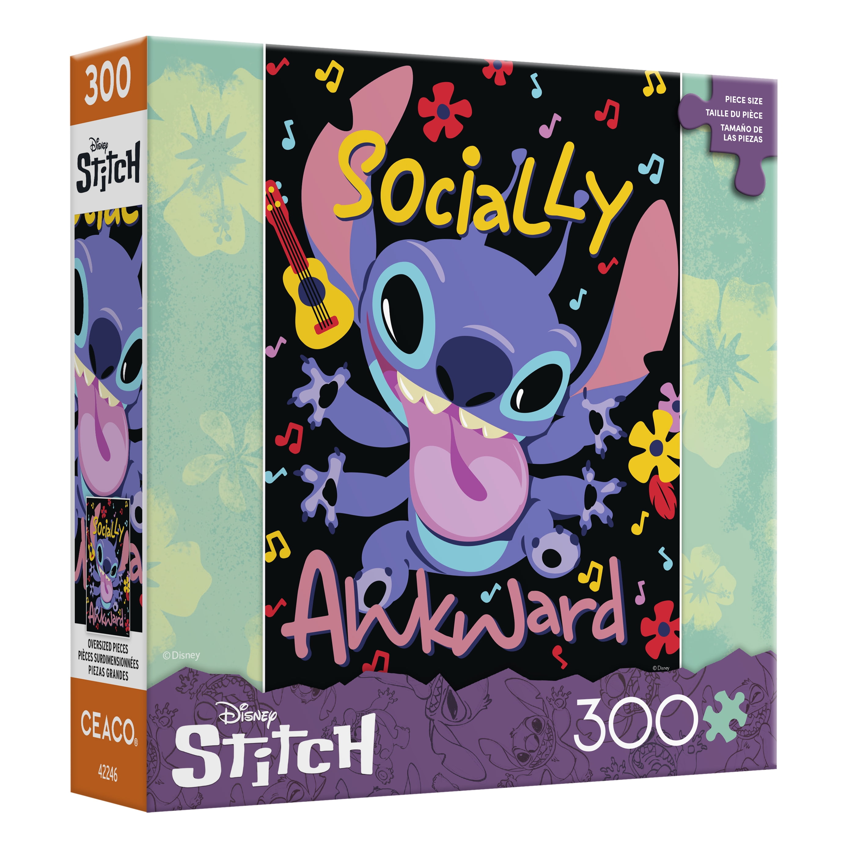 Ceaco 300 Piece Stitch Socially Awkward Interlocking Jigsaw Puzzle