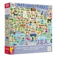 thumbnail image 1 of Ceaco 500 Piece National Parks Map Interlocking Jigsaw Puzzle, 1 of 5
