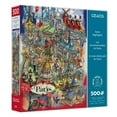 thumbnail image 1 of Ceaco 500 Piece Paris Highlights (Maria Rabinky) Interlocking Jigsaw Puzzle, 1 of 7