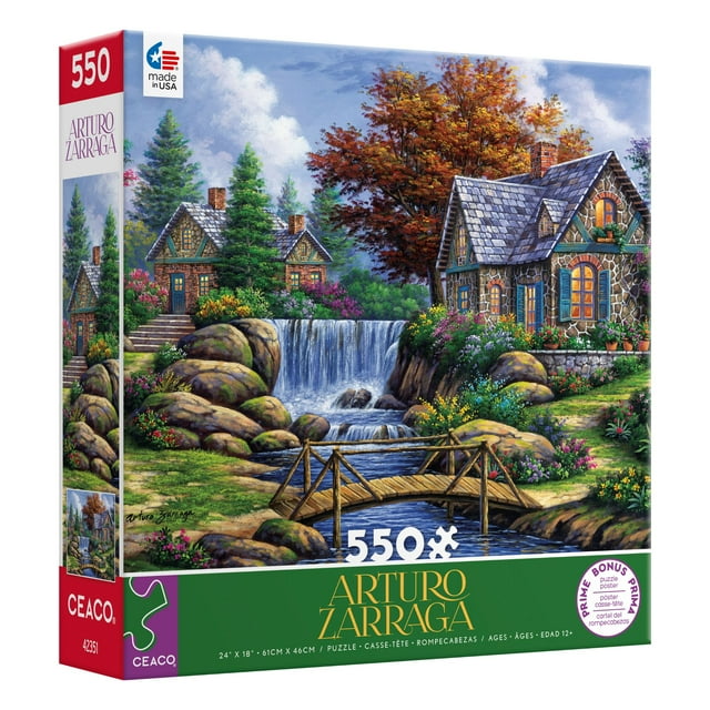 Ceaco 550 Piece Arturo Zarraga Neighbors Interlocking Jigsaw Puzzle Ceaco 550 Piece Arturo Zarraga Neighbors Interlocking Jigsaw Puzzle
