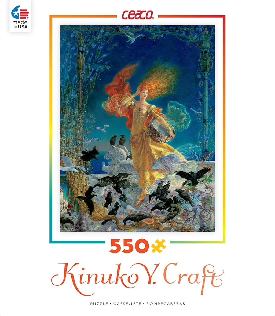 Ceaco 550 Piece Jigsaw Puzzle Kinuko Craft - The Bell at Sealy Head #2314-03