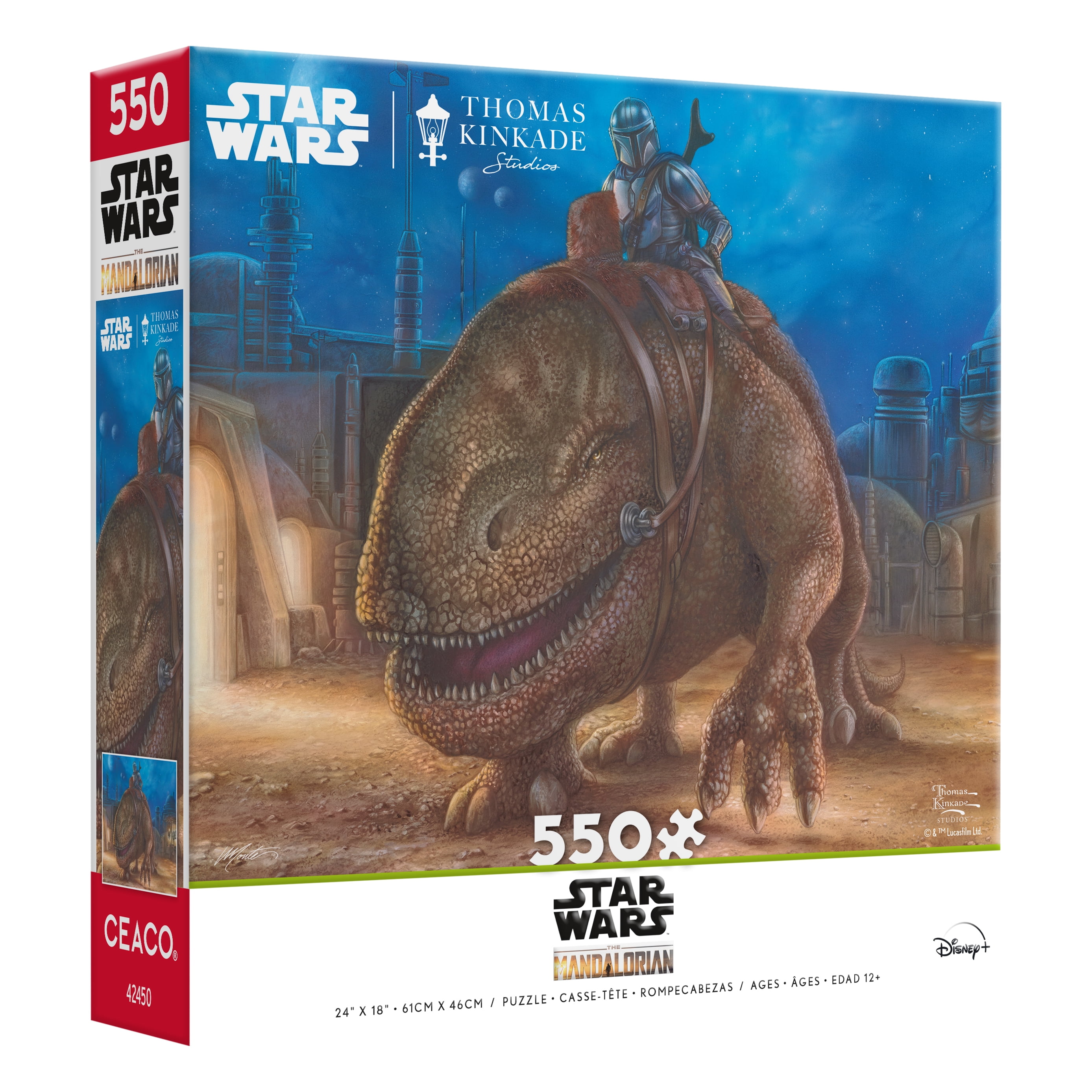 Ceaco 550-Piece Thomas Kinkade Mandalorian The Reckoning Interlocking Jigsaw Puzzle