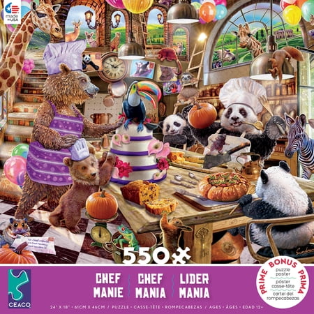 Ceaco 550pc Chef Mania Puzzle