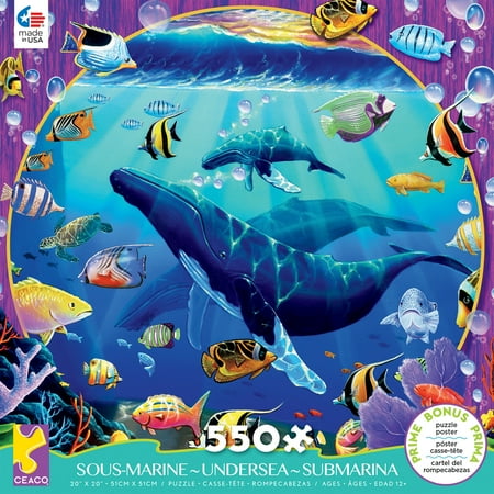 Ceaco 550pc Humpback Paradise Puzzle