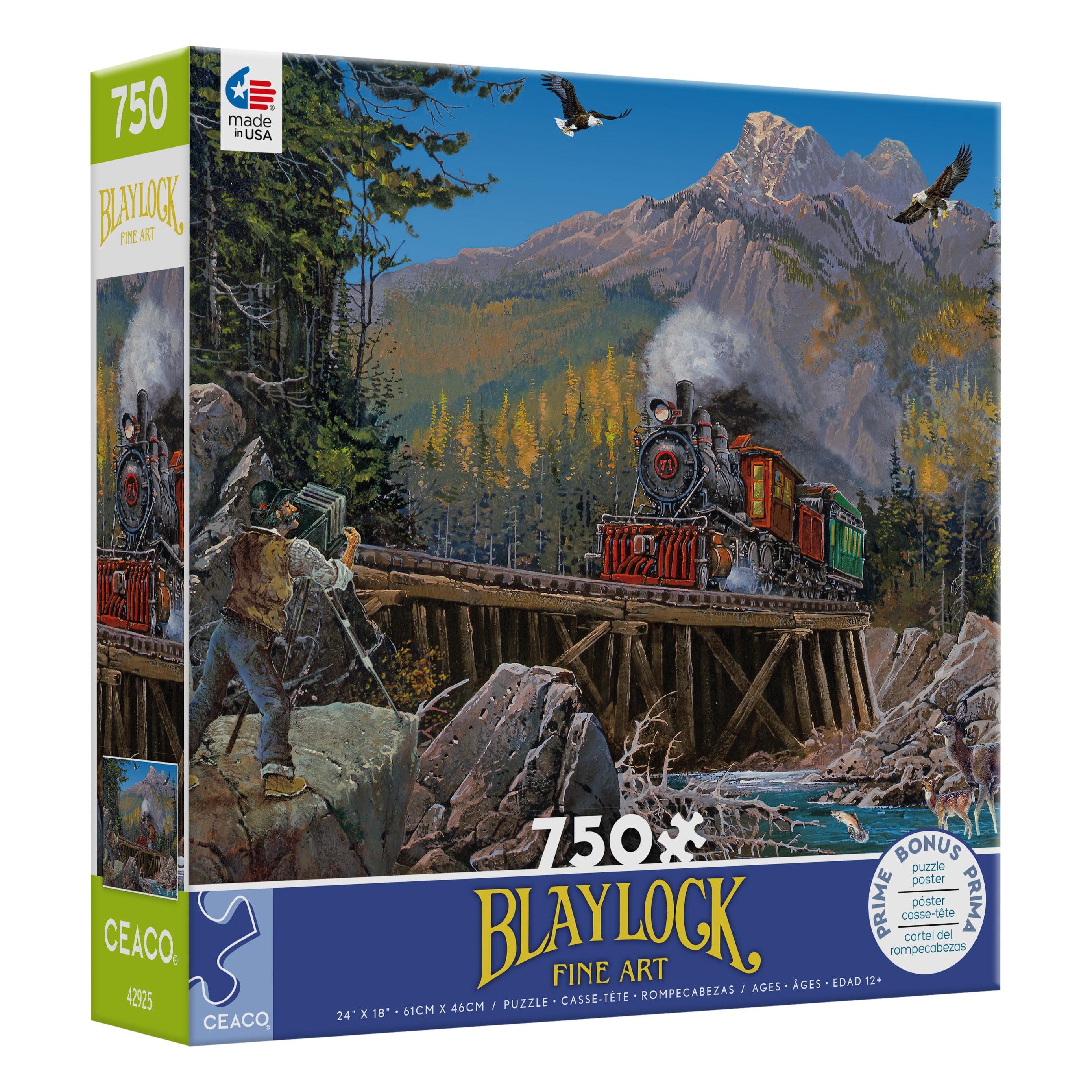Ceaco 750-Piece Blaylock Moving Through Interlocking Jigsaw Puzzle