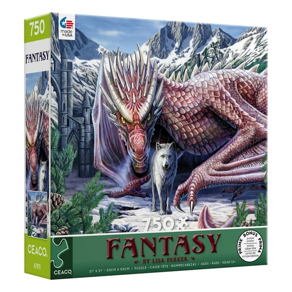 Ceaco 750-Piece Lisa Parker Fantasy Alliance Interlocking Jigsaw Puzzle