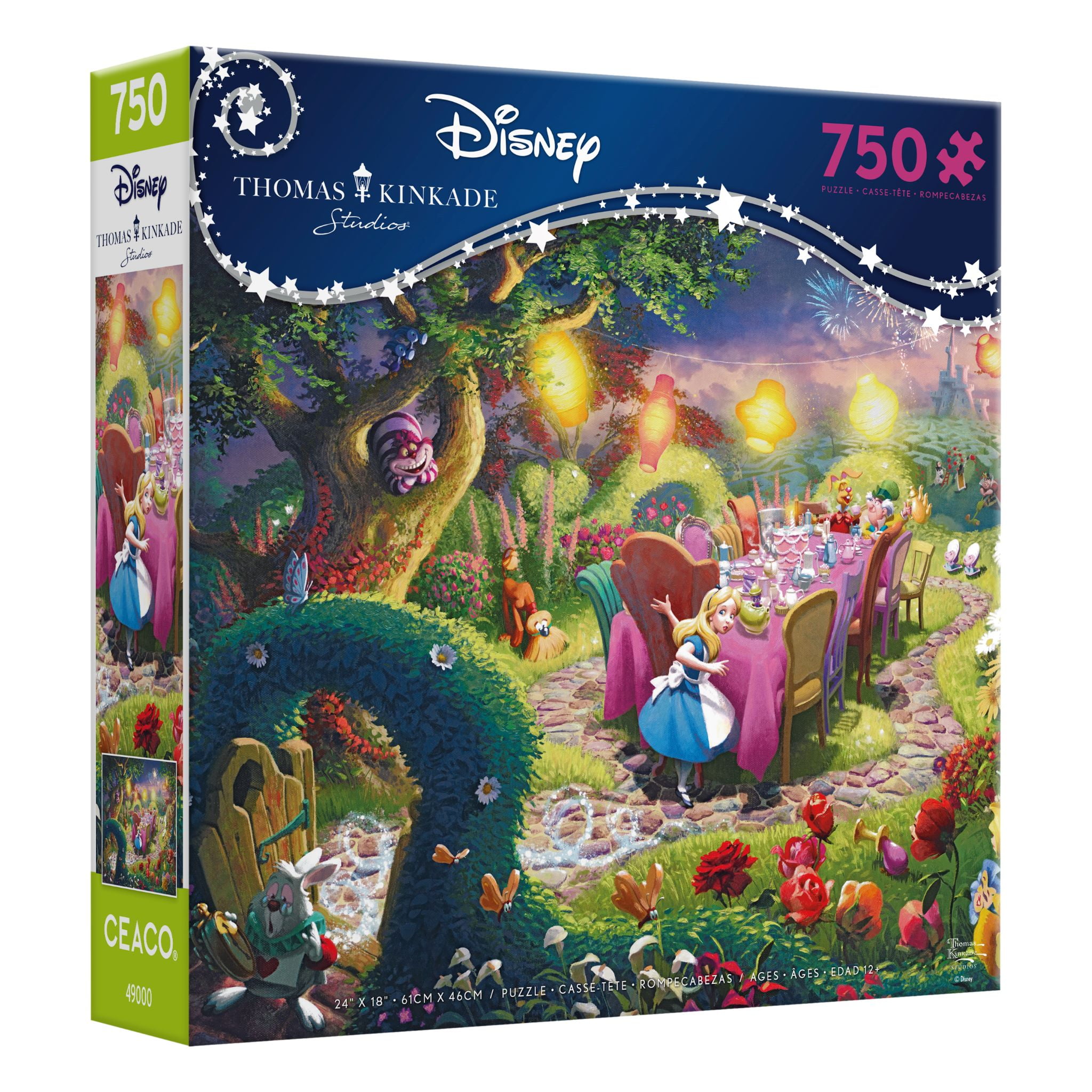 Ceaco - Disney - Mad Hatter Tea Party - 750 Piece Interlocking Jigsaw Puzzle