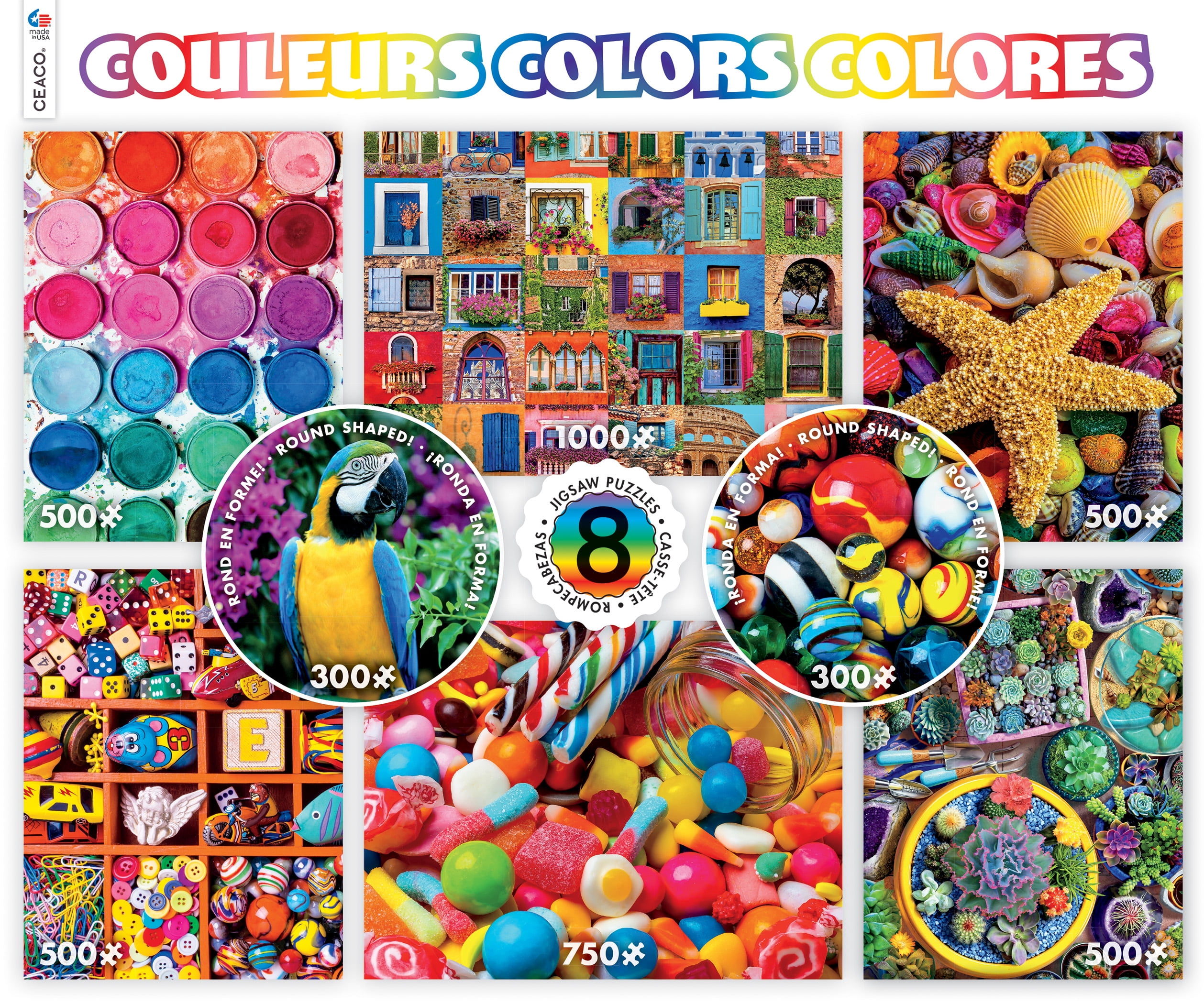 Multipack Color Card Ceaco - 8 In 1 Multipack Assortment - Colors - 8 In 1 Multipack ...