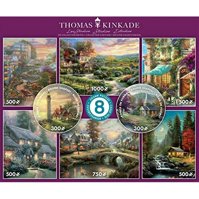 Ceaco - 8 in 1 - National Parks - Multipack Jigsaw Puzzles 300/550/750/1000