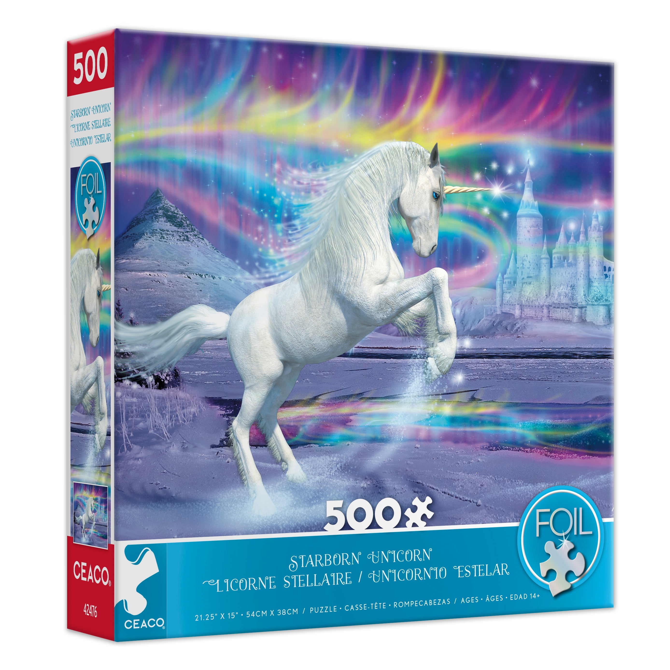 Ceaco Anthony Christow Starborn Unicorn 500-PC Interlocking Jigsaw