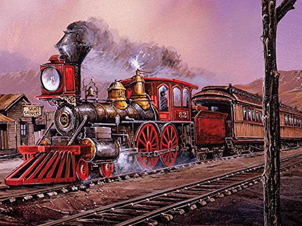 Ceaco Puzzle – Ted Blaylock „Engine 97“ – 750 Teile, Farbenfroh & Herausfordernd