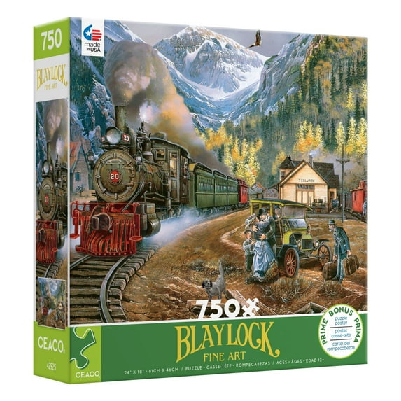 Ceaco - Blaylock - Telluride Homecoming - 750 Piece Interlocking Jigsaw Puzzle