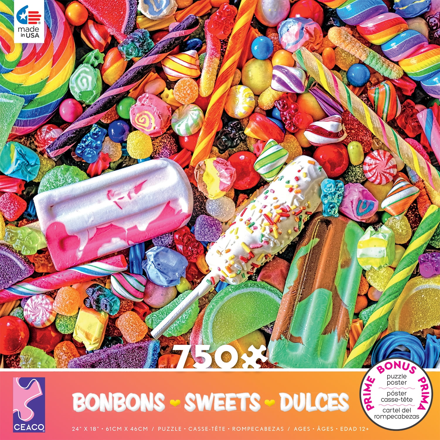 Ceaco Candy Puzzle, 750 Piece - Walmart.com