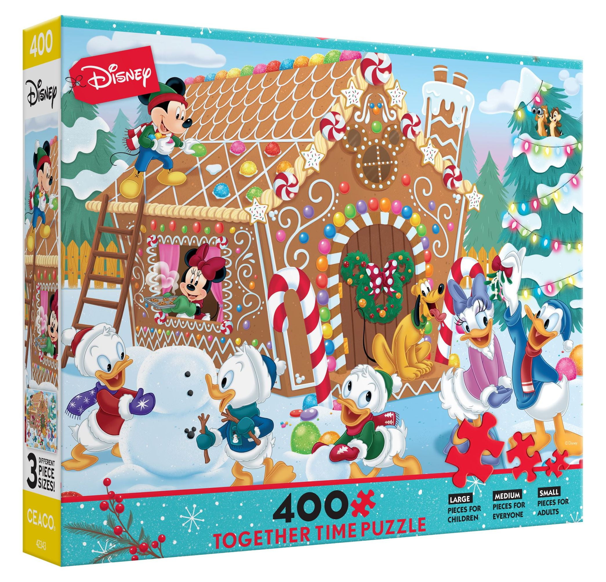 Ceaco - Christmas - Disney - Mickey's Gingerbread House - 400