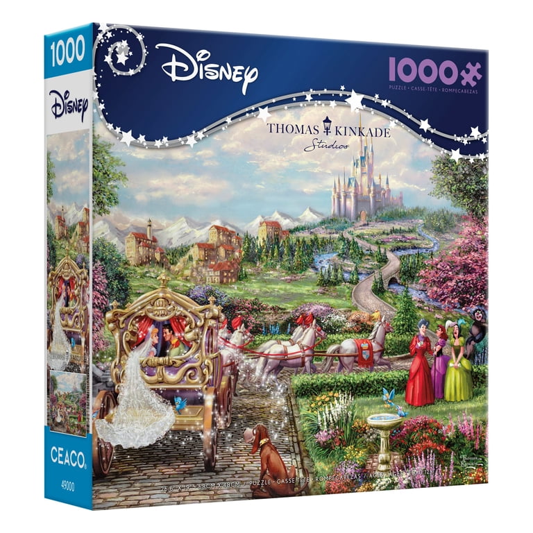 Ceaco Disney Thomas Kinkade Lilo and Stitch 1000 Piece Jigsaw