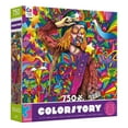 thumbnail image 1 of Ceaco - Colorstory - Howie Green - Psychedelic Patriot - 750 Piece Interlocking Jigsaw Puzzle, 1 of 9