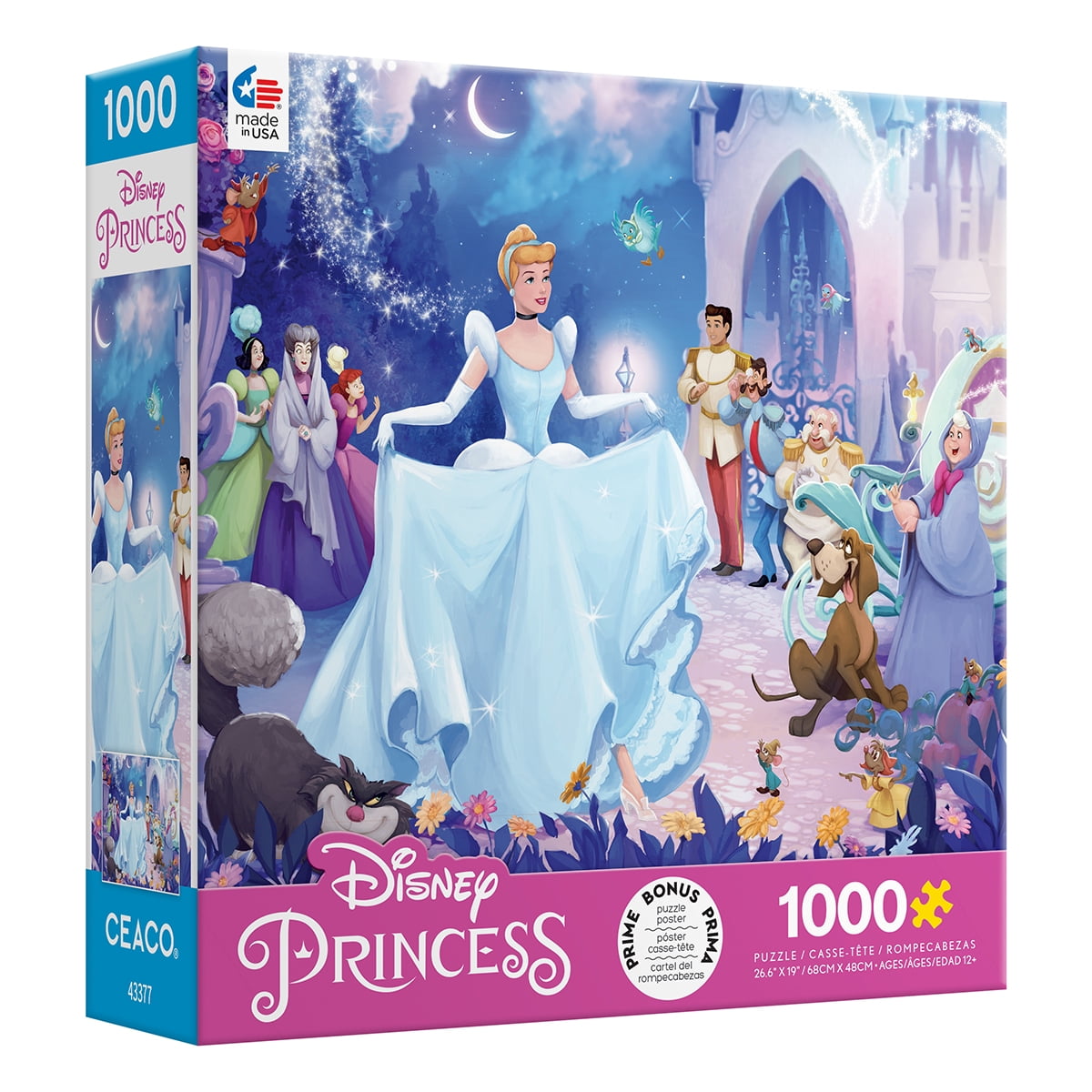 Ceaco - Disney - Princess Castle - 2000 Piece Jigsaw Puzzle