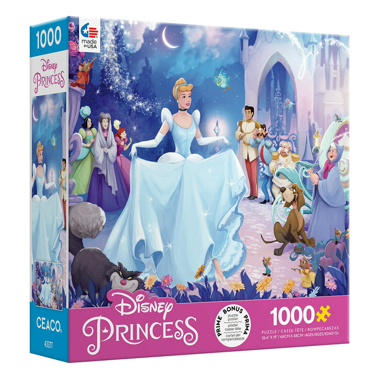 Ceaco - Disney 1000 - Cinderella Wish - 1000 Piece Jigsaw Puzzle