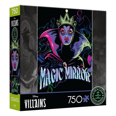 Ceaco Disney Magic Mirror Glow 750 Piece Interlocking Jigsaw Puzzle