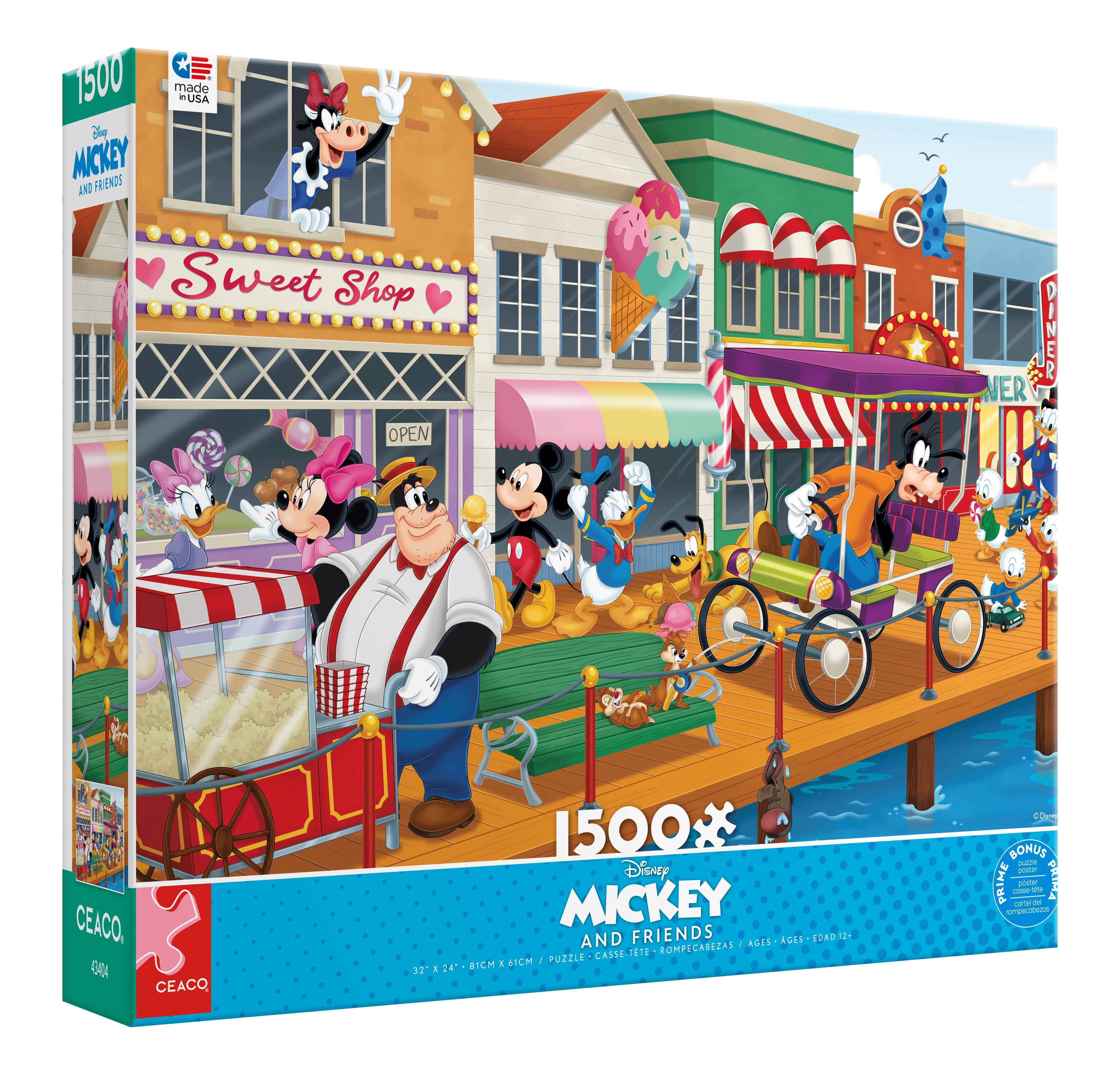 Ceaco Disney Mickey and Friends Boardwalk Fun 1500 Piece