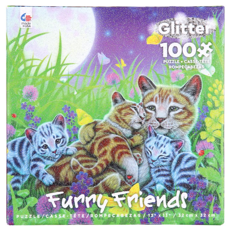 https://i5.walmartimages.com/seo/Ceaco-Furry-Friends-Glitter-Family-Cat-100-Piece-Kids-Jigsaw-Puzzle_4a595df2-b60e-4337-ba2b-1000541803ee.aea2ff7e2ad85c3524d4022499fa59f6.jpeg?odnHeight=768&odnWidth=768&odnBg=FFFFFF