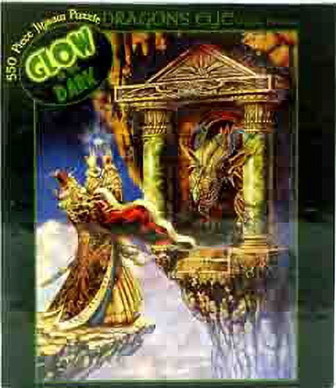 Ceaco Glow in the Dark Puzzle Assortment, 550 Piece