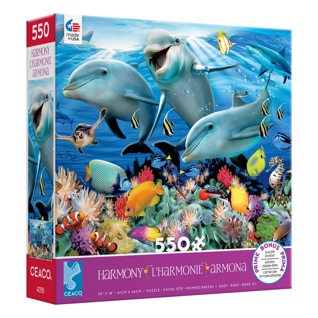 Ceaco Harmony Oceans 550 piece Jigsaw Puzzle