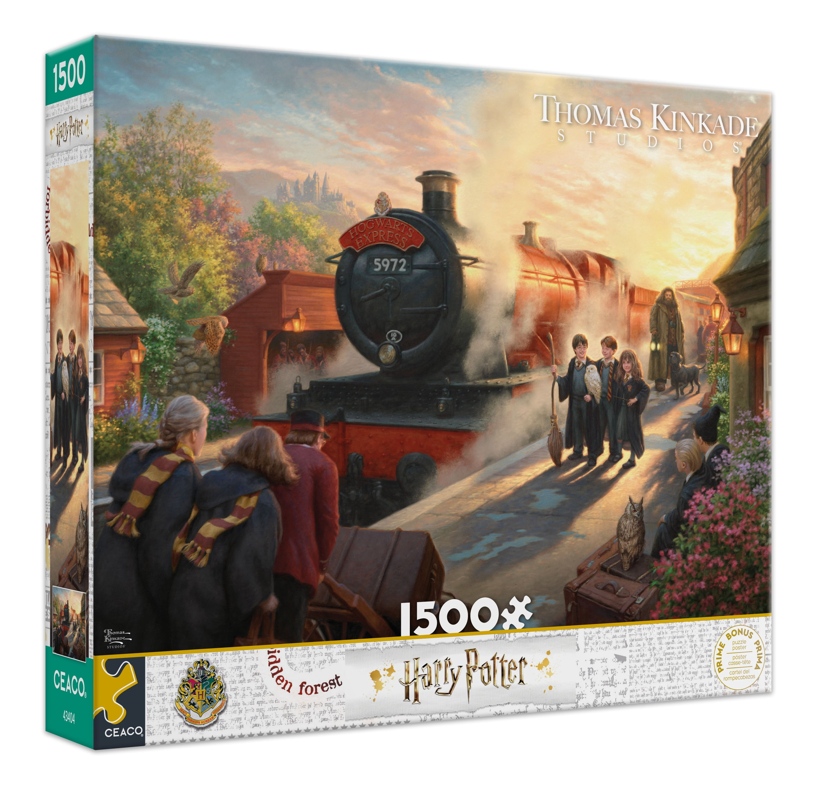 1500ピース ジグソーパズル All the World's a Stage Ceaco Hogwarts Express 1500-Piece Interlocking Jigsaw Puzzle for