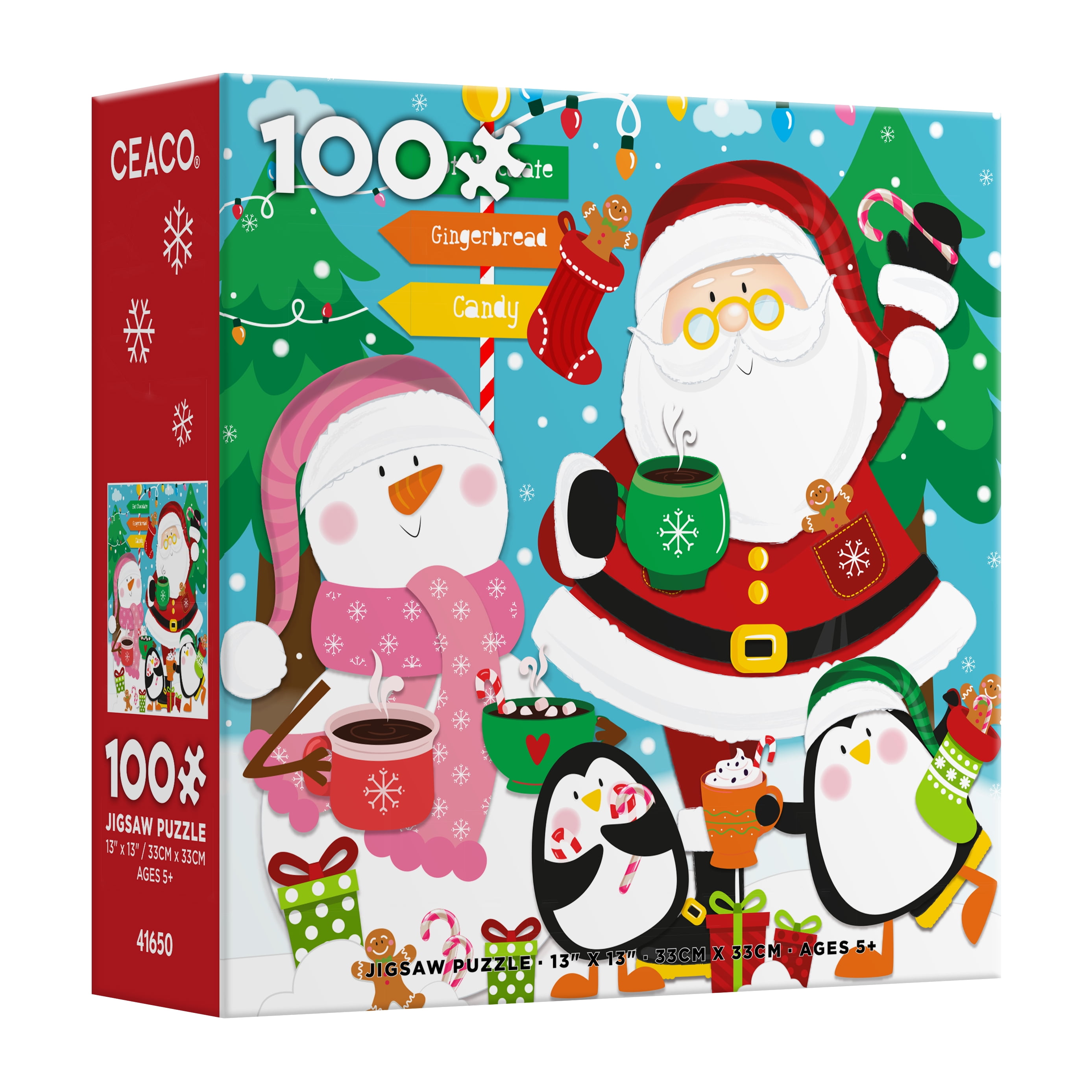 Ceaco - Holiday - Hot Cocoa for All - 100 Piece Interlocking
