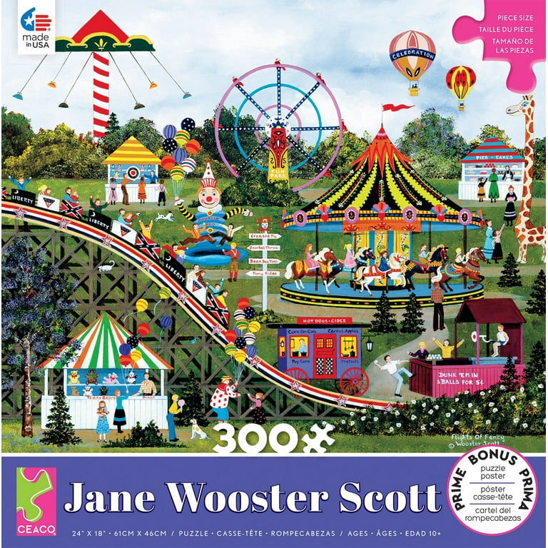 Ceaco - Jane Wooster Scott - Flights Of Fancy - 300 Piece Jigsaw